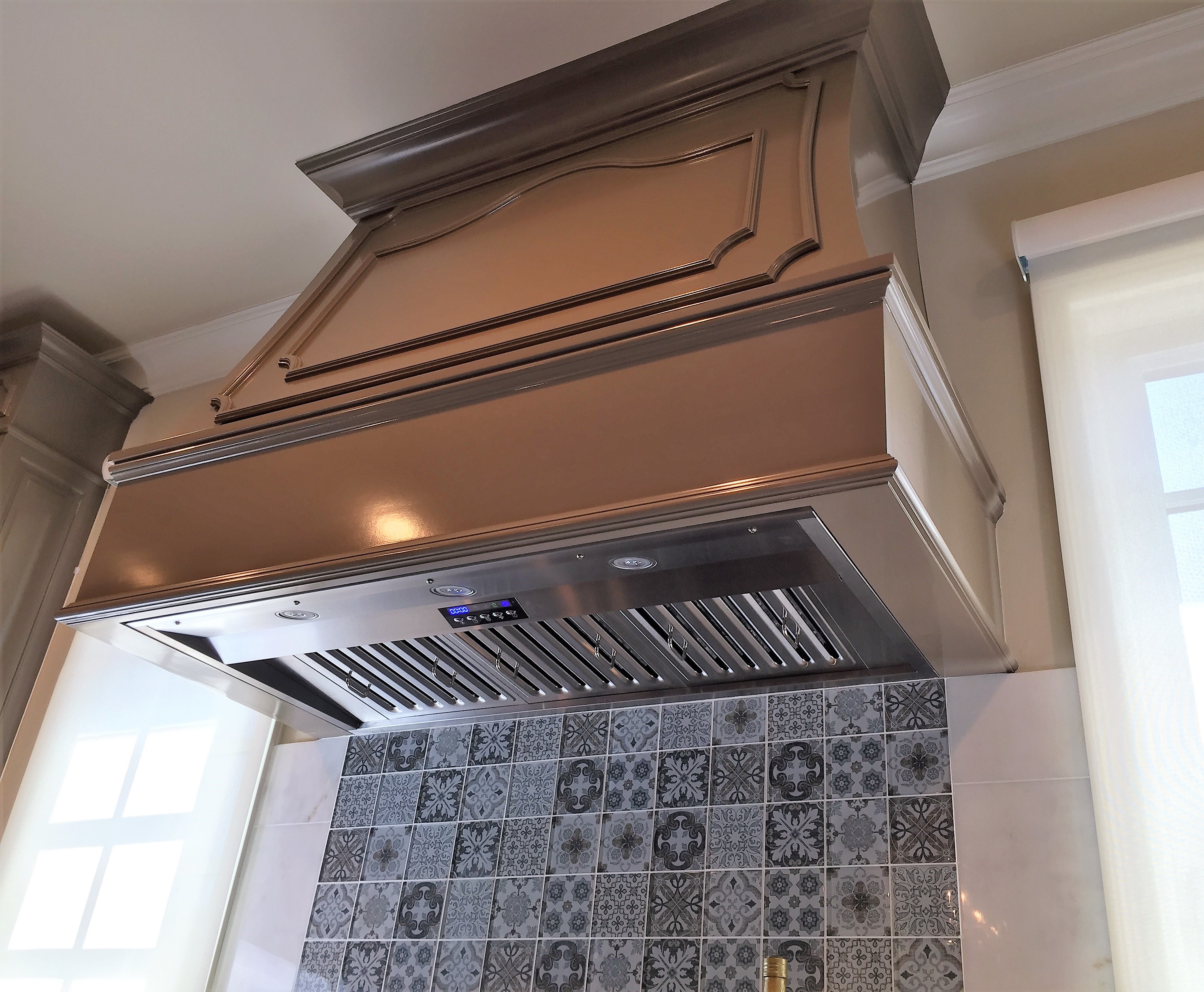 Kobe Premium Series Stainless Steel Chimney Kitchen Vent Range Stainless Steel Chimney Kitchen Vent