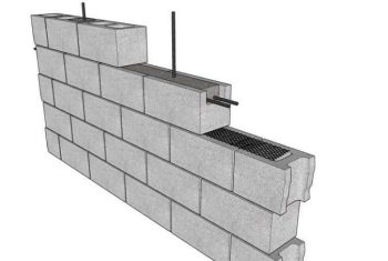 dry stack concrete block house