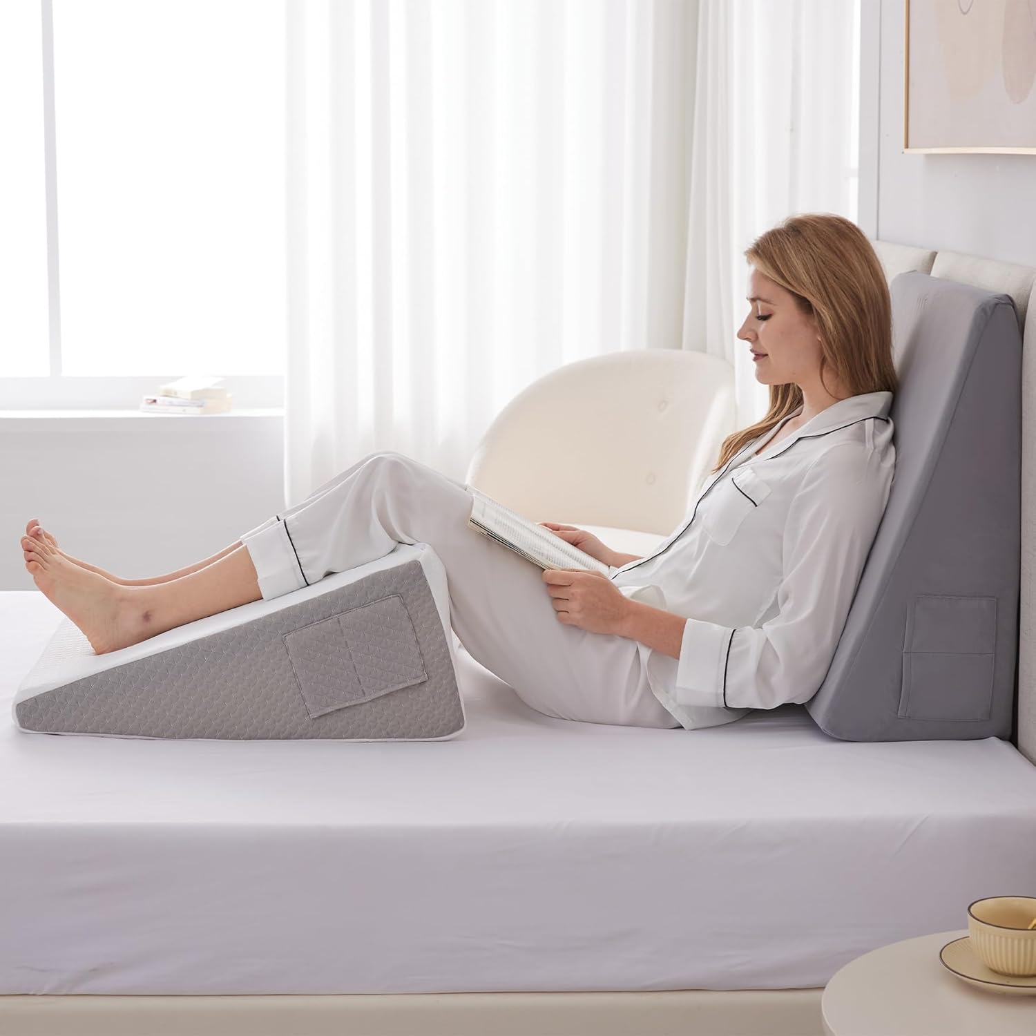 10 inch thick bed wedge for knee surgery recovery